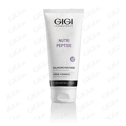 GiGi Nutri Peptide 11518 Nutri Peptide Balancing Moisturizer -Пептидный балансирующий крем для жирной , 200 мл