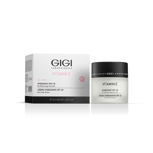 GiGi Vitamin E 47508  E  крем увлажняющий для ж/к SPF20, 50 мл