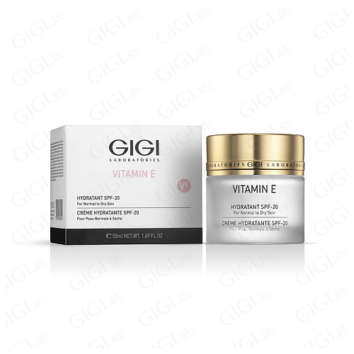 GiGi Vitamin E 47504  E крем увлажняющий для с/к SPF20, 50 мл