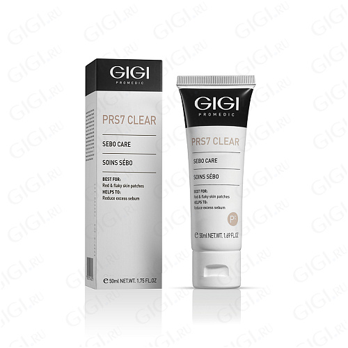 GiGi  33382 PRS7 Clear Sebo Care, Крем от себорейного дерматита , 50 мл