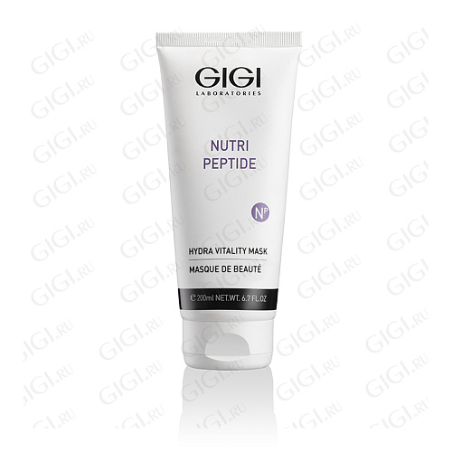 GiGi Nutri Peptide 11524 Nutri Peptide Hydra Vitality Mask - Пептидная увлажняющая маска красоты, 200 мл