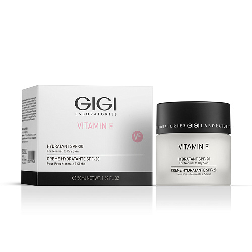 GiGi Vitamin E 47504  E крем увлажняющий для с/к SPF20, 50 мл