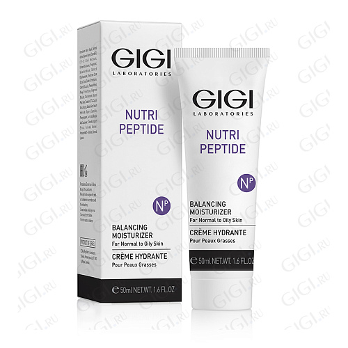 GiGi Nutri Peptide 11504 NP Пептидный увлажняющий балансирующий крем для жирной кожи, 50м