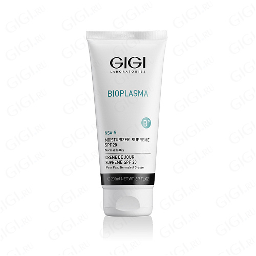 GiGi Bioplasma 24014  BP  Крем увл.для н/жир.кожи SPF 20, 200 ml