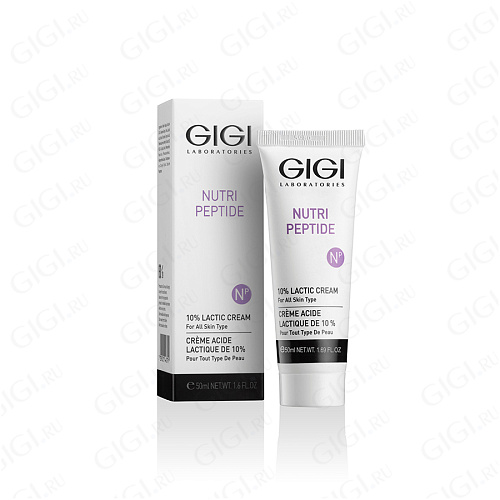 GiGi Nutri Peptide 11580 NP 10% Lactic cream ночной крем с мол.кислотой, 50мл