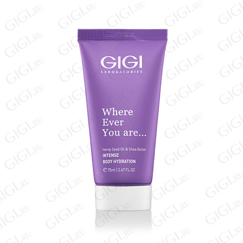 GiGi Skin Expert  70274 GAP Крем для тела шелк. с коноп. маслом и Ши Hemp Seed Oil Shea Butter, 75 ml