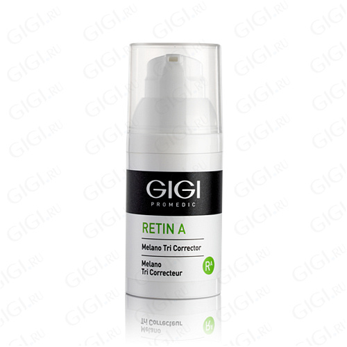GiGi Retin A 33126 RA Melano Tri Corrector, Ночной Осветляющий крем с ретинолом, 30 мл