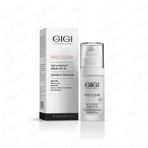 GiGi  33388 PRS7 Clear PSO Tint Protect Serum SPF 30, Сыворотка тональная защитная, 30 мл