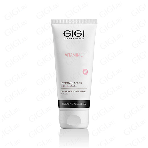 GiGi Vitamin E 47506  E  крем увлажняющий для ж/к SPF20, 250 мл