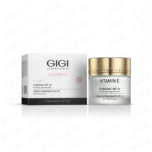 GiGi Vitamin E 47508  E  крем увлажняющий для ж/к SPF20, 50 мл