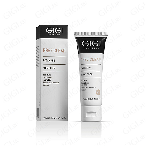 GiGi  33384 PRS7 Clear Rosa Care, Крем от розацеи, 50 мл