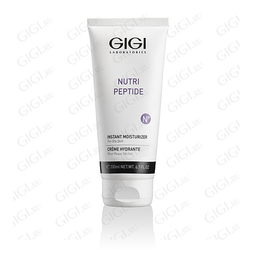 GiGi Nutri Peptide 11516 Nutri Peptide Moisturizer for DRY Skin - Крем мгновенное увлажнение для сухой кожи, 200 мл