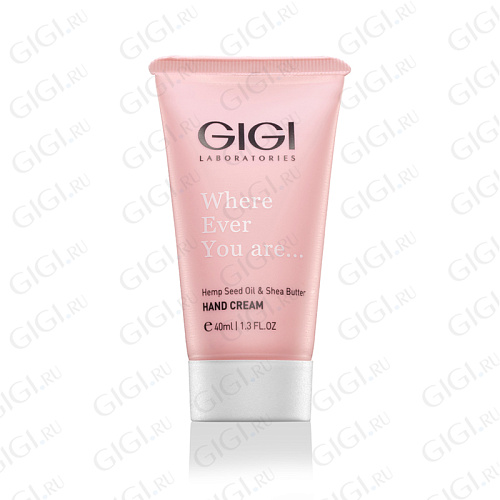 GiGi Skin Expert  70270 GAP Крем для рук с коноп .маслом и Ши Hemp Seed Oil Shea Butter, 40 ml